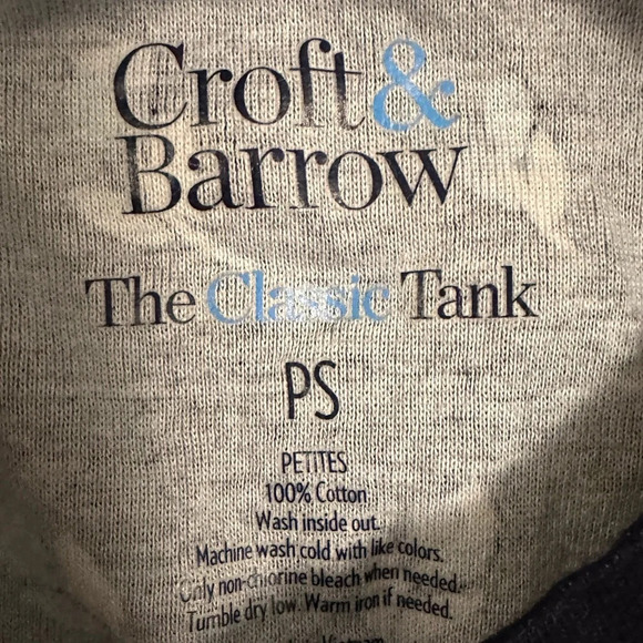Croft & Barrow tank top small - Picture 2 of 2